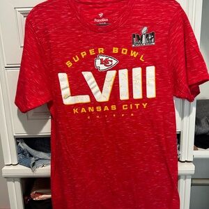 Fanatics Red Kansas City Chiefs Super Bowl LVIII Tee